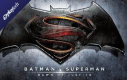 Batman v Superman Dawn of Justice slot logo