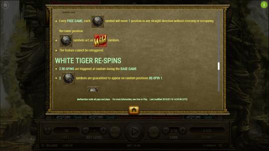 Four Divine Beasts Slot Machine Free Game Screen