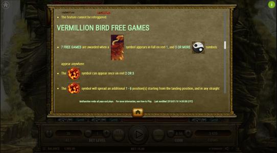 Four Divine Beasts Slot Machine Free Game Screen