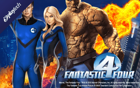 Fantastic Four Slot Logo