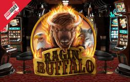 Raggin Buffalo slot logo