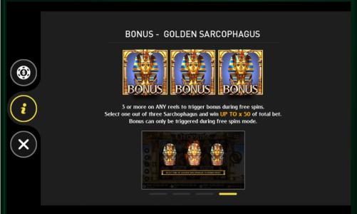 Cleopatra Slot Machine Free Spins Bonus Screen