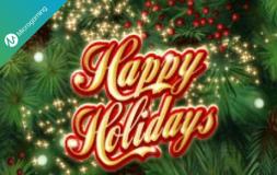 Happy Holidays slot logo