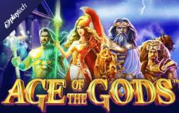 Age of the Gods slot logo