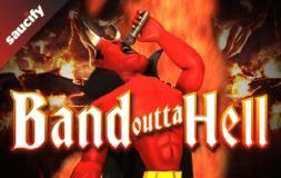 Band Outta Hell slot logo