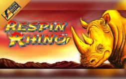 Respin Rhino slot logo