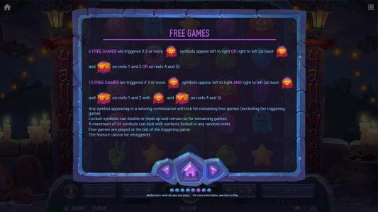 Hot Hot Halloween Slot Machine Free Game Screen