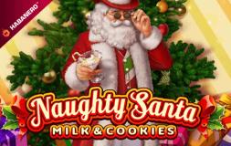 Naughty Santa slot logo