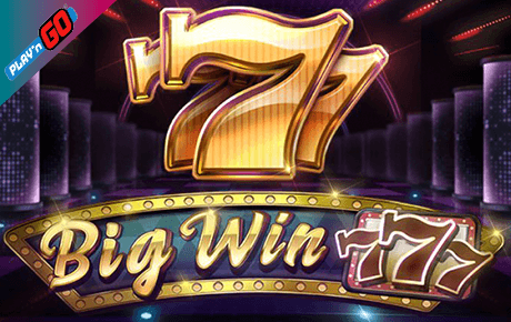 Big Win 777 slot logo