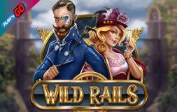 Wild Rails slot logo