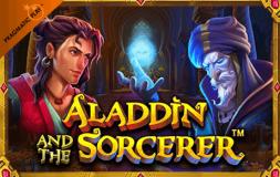 Aladdin and the Sorcerer slot logo