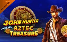 John Hunter and the Aztec Treasure slot logo