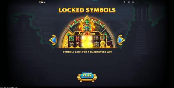 Aztec Spins Slot Machine Stacking Multiplier Feature Screen