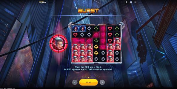 4Squad Slot Machine Burst Screen