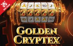 Golden Cryptex slot logo