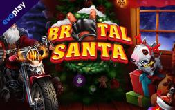 Brutal Santa slot logo