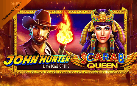 John Hunter Tomb of the Scarab Queen slot logo