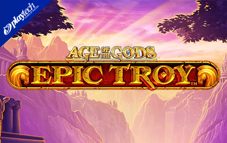 Age of the Gods Epic Troy slot logo