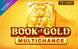 Book of Gold Multichance slot logo