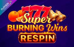 Super Burning Wins Respin slot logo