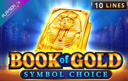 Book of Gold Symbol Choice slot logo