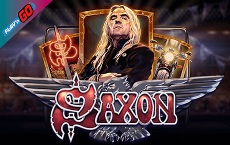 Saxon slot logo