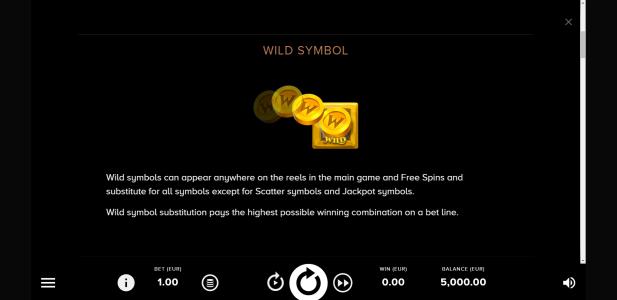 Irish Pot Luck Slot Machine Wild Symbol Screen