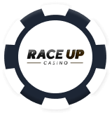Race Up Casino Bonus Chip logo