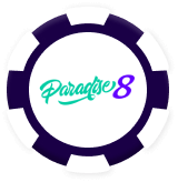 Paradise 8 Casino Bonus Chip logo