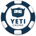 Yeti Casino Bonus Chip logo