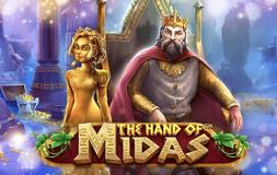The Hand of Midas slot logo