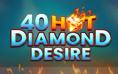 40 Hot Diamonds Desire slot logo