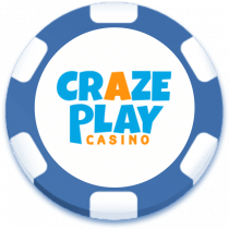 CrazePlay Casino Bonus Chip logo