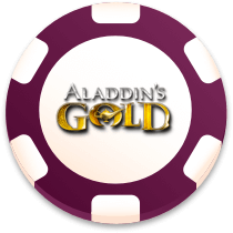 Aladdins Gold Casino Bonus Chip logo