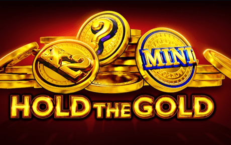 Hold the Gold slot logo