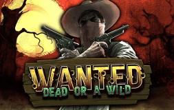 Wanted Dead or a Wild slot logo
