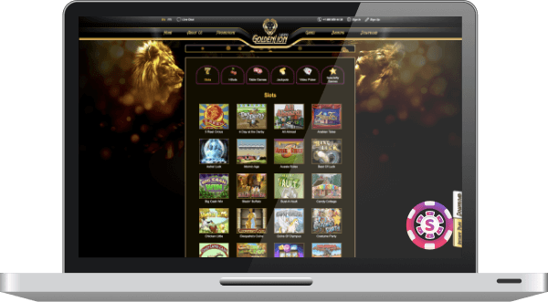 golden lion casino games