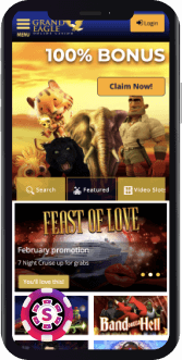 grand eagle casino mobile