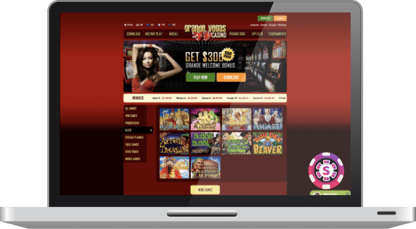 grande vegas casino games