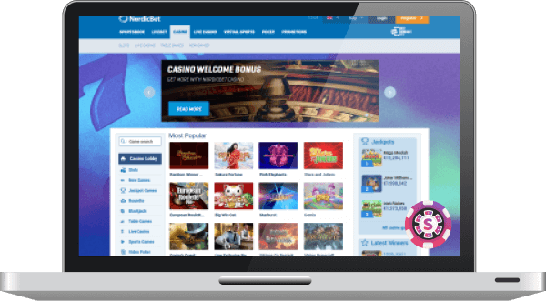 nordicbet casino games