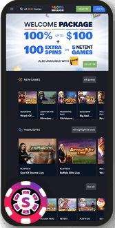 SlotsMillion Casino mobile