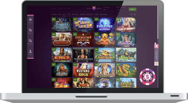malina casino games