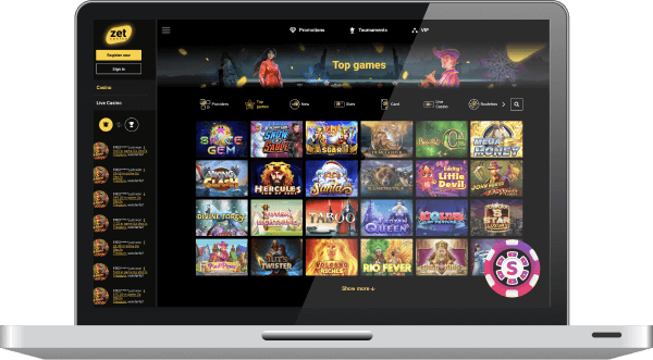 zetcasino games
