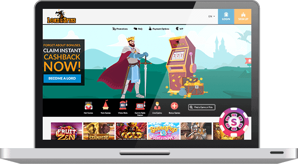 lordofthespins casino games en