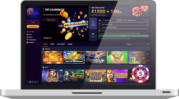 JVSpin Casino games