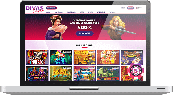 Divas Luck Casino Games