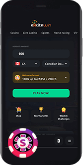 ExciteWin Casino mobile