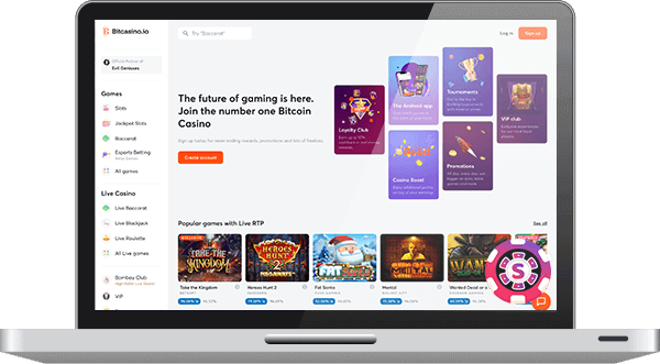 Bitcasino.io games