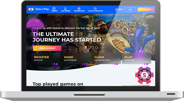 Slots n'Play Casino games