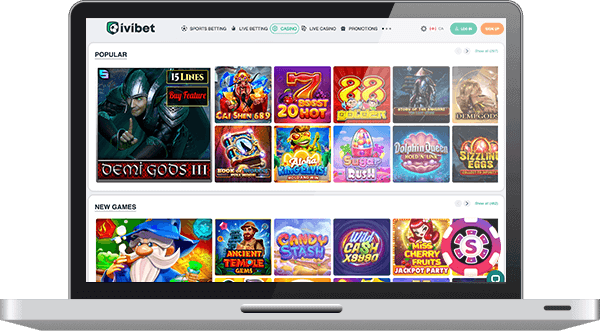Ivibet Casino games